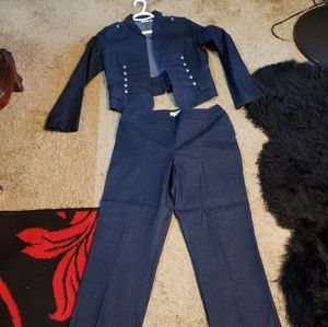 Casual jean pants set